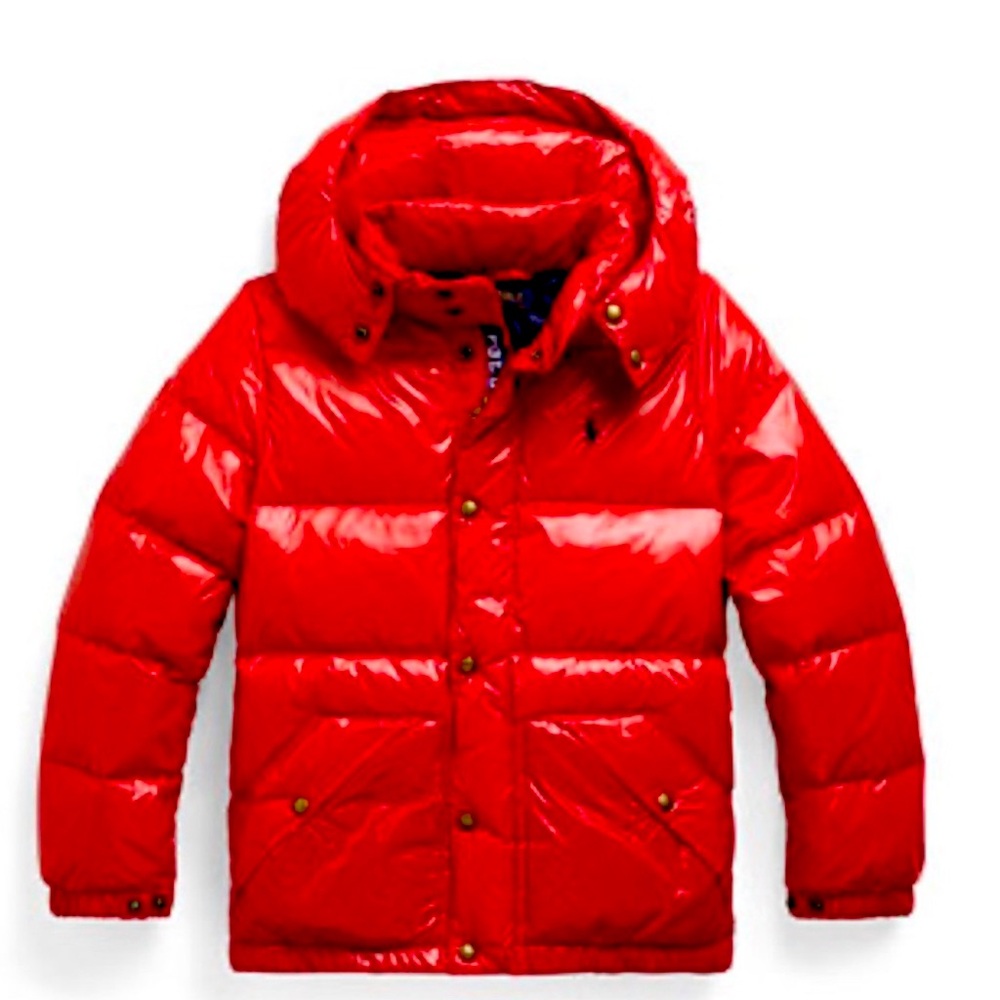 Ralph Lauren Polo Puffer Coat.  Kids (6) Red